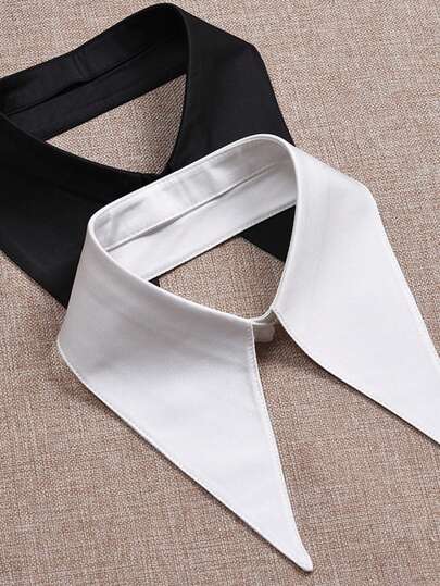 1 chiếc áo sơ mi cổ rời tối giản, đa chức năng, chuyên nghiệp, trang trí, thời trang cho mùa xuân, hè, thu đông, lễ hội, du lịch.