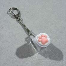 新款圆形按键减压器 9键开关测试仪键盘猫咪钥匙扣手指捏压减压吊坠 - 彩色 - 查看 13