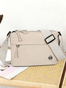 2026 New Fashion Women's Crossbody Bag - Minimalist Versatile Small Square Shoulder Bag, Multi-Compartment Design, Zipper Closure, Suitable For Daily Commute, Shopping, Leisure And Travel. - Multicolor - View 13