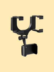 1 pieza Soporte para teléfono móvil en el espejo retrovisor del coche, Clip para cámara de salpicadero del automóvil, Soporte para teléfono del coche, Soporte de navegación - A - Ver 10