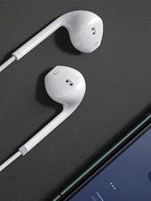 Type-C有线耳机，3.5mm圆形插头，USB-C耳机，电子通话和音乐深沉低音立体声入耳式耳机 - 查看 2