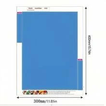 5D钻石画套装，玫瑰图案，丙烯（PMMA）钻石画，十字绣工艺品，墙面装饰，家居装饰，无框设计，创意小礼物 - 圓鑽 - 查看 2