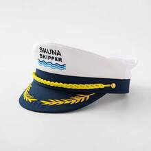 Mũ hải quân, mũ trắng, mũ quân đội mùa hè kiểu retro, mũ thuyền trưởng hải quân. - nhiều màu - Xem 1