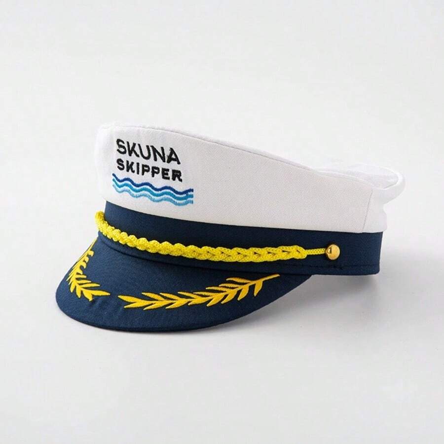 Mũ hải quân, mũ trắng, mũ quân đội mùa hè kiểu retro, mũ thuyền trưởng hải quân. - nhiều màu - Xem 1