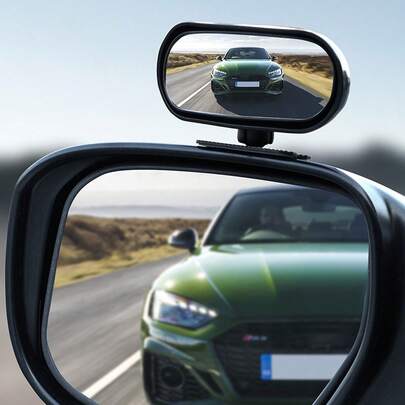 可调节凸面盲点镜，汽车后视镜配件，通用后视安全辅助装置