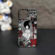 Marceline, collage gótico, blanco, negro y rojo.funda de teléfono Fundas compatibles con Samsung,Apple,VIVO,OPPO,Motorola,Google,Xiaomi y Honor.Fabricadas en silicona TPU,ofrecen protección contra golpes y caídas. - Negro - Ver 2