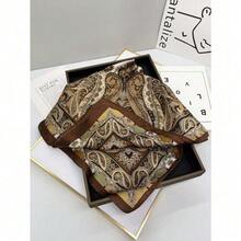 1pc Flower Pattern Romantic Hair Band Boho Headband Turban Headband Sweatband, School Stuff, College, Headbands Fall Winter Hair Accessories For Women Bows For Vacation Outfits Woman Elegant Scarf Women Bandana Soft Headwrap - Nhiều màu-1 - Xem 5