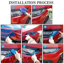 3 Pair L Smoke Tint Fog Lig Eadlig Side Marker Lig Film  Onda Cic 2016-2021 Fender Turn Signal Lig Stickers Self Adesive Decals Car L Smoke Stickers Ration Red - Red - 查看 7