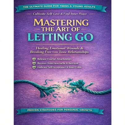 Nhật ký Buông bỏ & Yêu thương bản thân: Chữa lành vết thương sau chia tay, phục hồi cảm xúc & thiết lập ranh giới | Sổ tay sức khỏe tinh thần