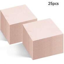 25pcs/50pcs/75pcs/Set Soft Square Floral Printed 2-Ply Napkins, 25cm*25cm Unfolded, Suitable For Wedding, Tea Party, Birthday Party Decoration, Party Supplies, Holiday Decoration, Holiday Supplies - Quantity - View 9
