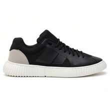 Arpx Men's Sneakers, Riva RJ Crown Casual Lace-Up Sneakers - 黑色 - 查看 1