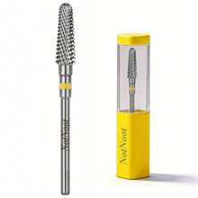 1 pezzo Punta per trapano per unghie in carburo di tungsteno NotNoot - 3/32" affusolata, altamente efficace per rimuovere il gel, adatta per trapano elettrico per unghie, per uso professionale in salone di bellezza e per manicure domestica - Multicolore - Visualizzare 7