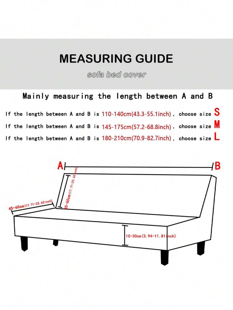 1件装无扶手创意树叶纹理沙发床罩，带弹力全包式聚酯纤维沙发套，针织牛奶丝面料，四季皆宜 - 橘色 - 查看 3