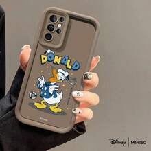 名创优品迪士尼唐老鸭“DONALD”锚图案TPU手机壳，航海风，兼容三星S26 Ultra/S26 Edge/S26 Plus/S26/S25 Ultra/S25 Plus/S25/S25FE/S25Edge/S24 Ultra/S24 Plus/S24/S24FE/S23FE/S23 Ultra/S23 Plus/S23/S22 Ultra/S22 Plus/S22/S21 Ultra/S21 Plus/S21/A15/A16/A17/A23/A24/A25/A26/A33/A34/A35/A36/A52/A53/A54/A55/A56/A71/A72/A73，圣诞礼物送给女朋友 - 粉色 - 查看 5