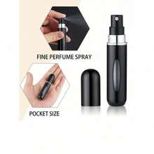 1pcs 5ml Refillable Perfume Bottles, Valentine's Day Gift, Refillable Travel Perfume Bottles, Mini Perfume Bottles, Refillable Perfume Spray Bottles, Travel Essential, Multiple Colors, Spray Bottles Mini Portable Empty Liquid Containers Travel, Beach, Summer, Back To School Travel - 彩色 - 查看 7