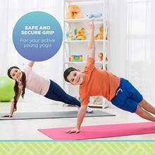 Bean Products Yoga Mats Adult and Kid Sizes Non Skid Non Slip Eco Friendly Mats - de gominola - Ver 4