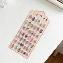 3D Stickers, Japanese Style Stickers, 3D Embossed Stickers, Candy Resin Stickers, Sticker Book, Loose-Leaf Sticker Collection Album, Stickers, DIY Stickers, Children's 3D Stickers, Suitable For Laptops, Notebooks, Gift Packaging, Party Decorations, School Supplies, Back To School - Multicolor - View 12