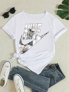 Women T-Shirts - White - View 4