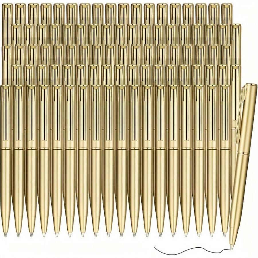 20 chiếc bút bi mini, bút bi mực đen ngắn 4 inch, dụng cụ viết sổ tay, bỏ túi, ký tên, ghi nhớ, dùng cho trường học và văn phòng. - A - Xem 1