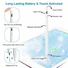 Universal Stylus Pen Compatible With IPhone, , Android Tablets And All Touchscreen Devices - Multicolor - View 4