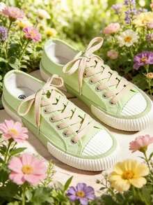 120CM Fashion Flat Shoelaces Suitable For Sneakers, Casual Shoes, Shoe Accessories, Shoelaces Only, Shoes Not Included - Apricot - View 3