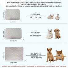 Ceiling-Mounted Pet Cooling Mat! Washable + Non-Slip Bottom | Large Dog Cooling Bed + Cat Ice Mat, Extra Large Pet Cooling Pad Suitable For Cats And Dogs - Baby Blue - View 2
