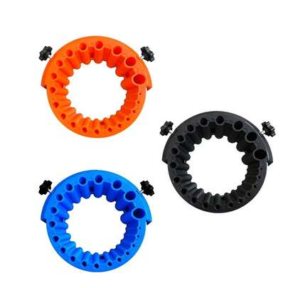 Universal Multi-Function Drill Bit Sharpener, High-Performance Drill Press Accessory - Suitable For Drill Bits Of Various Sizes, 2-13mm Diameter, 115mm And 125mm Super Large Grinding Wheel, Sturdy Plastic Structure, No Electricity Required, Improves Drilling Efficiency!