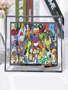 pokemon 宝可梦动漫周边，小智宝可梦桌面水晶相框，送朋友的礼物 - 彩色 - 查看 5