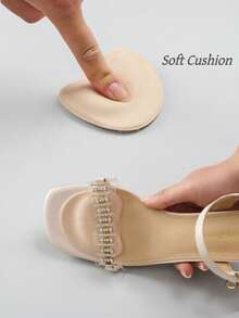 Selbstklebende Anti-Rutsch Vorfußpolster, verhindern Reibung & Schmerzen, geeignet für Damenhochheels & Sandalen, unverzichtbar für Sommerfahrten, Reisen & Einkaufen - Mehrfarbig - Übersicht 6