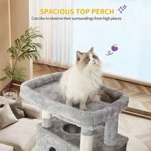 Cat Trees & Condos - Light Grey - View 3