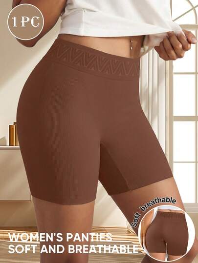 MEIYATING 1pc Women's High Waist Tummy Control Hipster Panties