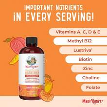 MARY RUTH'S Daily Liquid Multivitamin & Hair Wellness Supplement | Easy-To-Take Liquid Formula For Women | Clinically Studied + 10000mcg Biotin | Supports Hair & Skin Wellness For Daily Skincare Routine & Long-Term Beauty Maintenance | For Ages 18+ | 30 Fl Oz - Peach Mango Flavor - 查看 2