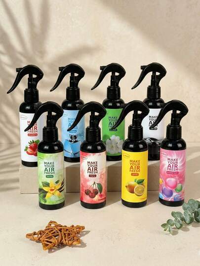 车载空气清新剂，持久除臭空气净化香包，樱桃香味，适用于汽车、衣橱、卧室、家居衣柜，营造新车般的清新气味，也适合旅行、健身房储物柜，母亲节、复活节、感恩节乔迁礼物之选。