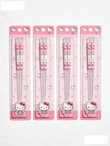 SANRIO 卡通筷子 | 树脂材质 | 黑米旋律设计 | 筷子餐具 | 万圣节、圣诞节和生日的理想礼物 - 查看 3