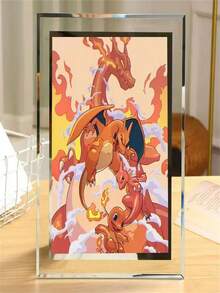 pokemon 宝可梦动漫周边，小智宝可梦桌面水晶相框，送朋友的礼物 - 彩色 - 查看 7