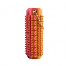 Little Ouchies Grippie Portable Vibrant Colors Stim Tool With Firm Plastic Spikes For Anxiety & Stress Relief Clip To Keys For On-The-Go Comfort Pain Stimulation Lmpulse Management - 橘色 - 查看 2