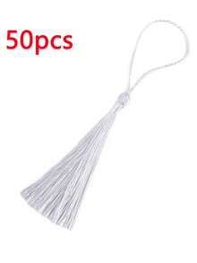 50 chiếc/gói, tua rua 13cm, thích hợp để may phụ kiện rèm cửa, trang trí đám cưới DIY. - 50 tua rua - Xem 14