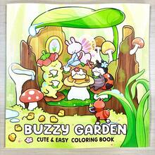 GDTME Busy Garden: Adult And Teen Coloring Book, Showcasing The Simple Daily Life Of Little Bug Friends In Nature, Helpful For Relaxation - Buzzy Garden - View 8