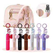 Plush Bag Hanging Perfume Bottle, Perfume Refill Bottle - 5ml;淺藍;PP - 查看 3