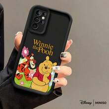 MINISO Disney Winnie Puuh Handyhülle, für Samsung S26 Ultra/S26 Edge/S26 Plus/S26/S25 Ultra/S25 Plus/S25/S25FE/S25Edge/S24Ultra/S24Plus/S24/S24FE/S23FE/S23Ultra/S23Plus/S23/S22Ultra/S22Plus/S22/S21Ultra/S21Plus/S21/A15/A16/A17/A25/A26/A35/A36/A54/A55/A56/A71/A72/A73/Geschenkidee für die Freundin - Weiss - Übersicht 2
