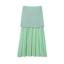 Lolita Dresses - Navy Blue Midi Skirt - View 4