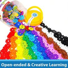 Creative Interlocking Disc Toy Set - A Set Of Interlocking Plastic Discs That Stimulate Children's Imagination And Creativity, An Educational STEM Toy Suitable For Boys And Girls, An Ideal Choice For Children's Birthday Parties And Holiday Gifts. - Multicolor - View 12