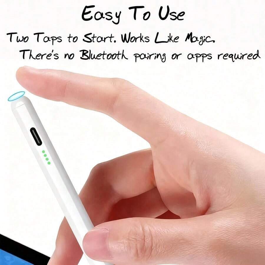 Tương thích với Apple iPad Pro 13, thế hệ thứ 11, M5, M4, 12.9 inch, Air 11, 5, 4, M3, M2, Bút cảm ứng, 10, 9, thế hệ thứ 9, 10, A16, Mini 6, 7