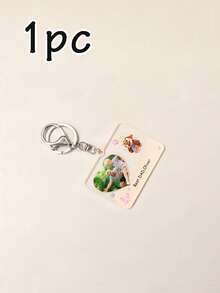 Llavero con foto en forma de corazón personalizado, llavero con foto personalizado como regalo para papá, familia, recuerdo, estilo romántico y lindo para llevar a diario como accesorio de bolso, regalo de cumpleaños, Día del Padre, aniversario, vacaciones, llaveros con imagen personalizada, colgante de memoria con texto personalizable - Estilo A - Ver 7