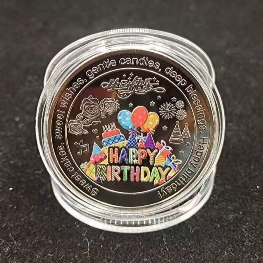 Hàng mới về năm 2026 - 1 chiếc thiết kế mùa hè mới - Đồ chơi bóp mềm hình đồng xu vàng chất lượng cao, thích hợp cho tiệc sinh nhật, họp mặt, quà sinh nhật, quà mùa hè, quà tặng hoàn hảo, quà tốt nghiệp. - Nhiều màu - Xem 1