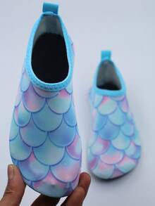 1 Pair Kids' Summer Water Shoes, Outdoor Water Play Shoes, Yoga Shoes, Cartoon Anti-Slip Breathable Beach Shoes, Training Shoes - Multicolor - View 14