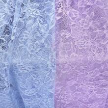 1 tấm vải ren hoa dệt jacquard, rộng 63 inch, ren lưới thêu tinh tế, thích hợp cho váy cưới, khăn voan cô dâu, các sản phẩm may vá DIY, trang trí nhà cửa và may mặc. - Nhiều màu - Xem 10