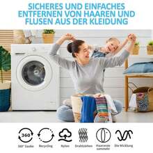 3/5pcs Reusable Washing Machine Lint Remover - Removes Hair, Fuzz And Lint From Clothes And Fabrics - View 7