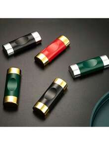 5pcs/3pcs/2pcs Random Glass Fiber & PP Material Chopstick Holder, Pillow Shaped Chopstick Stand, Chopstick, Spoon, Knife Rack, Desktop Decor, Green & Silver - Multicolor - View 5