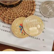 Hàng mới về năm 2026 - 1 chiếc thiết kế mùa hè mới - Đồ chơi bóp mềm hình đồng xu vàng chất lượng cao, thích hợp cho tiệc sinh nhật, họp mặt, quà sinh nhật, quà mùa hè, quà tặng hoàn hảo, quà tốt nghiệp. - Nhiều màu - Xem 5